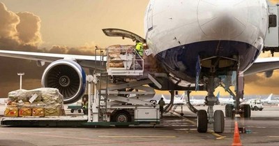 Transporte aéreo de carga logística